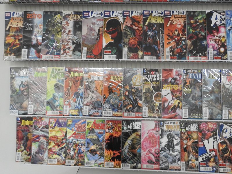 Huge Lot 130+ Comics W/Avengers,  Archer and Armstrong,  Jonah Hex+ Avg VF Cond!
