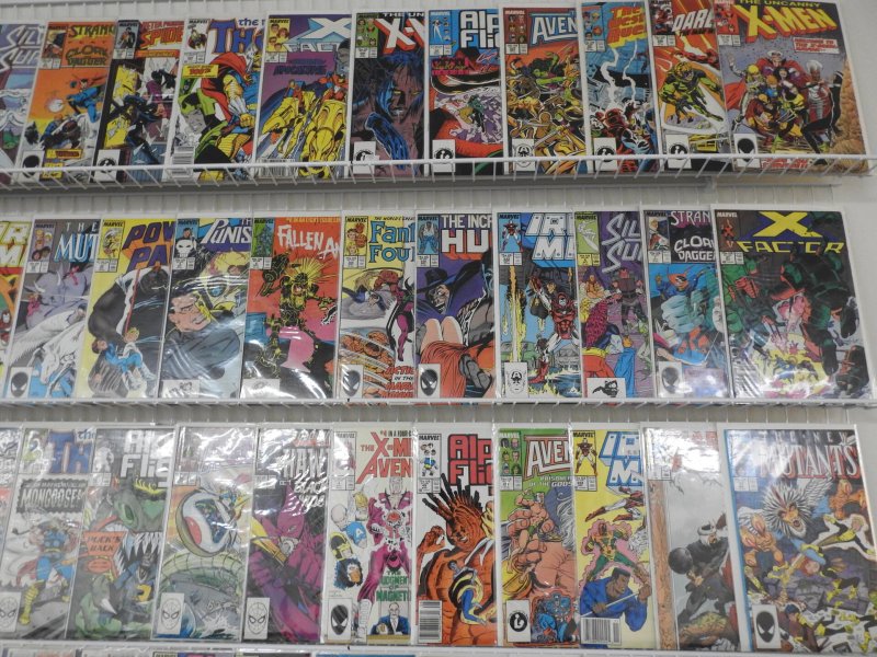 Huge Lot 140+ Comics W/ Silver Surfer, Avengers, Daredevil+ Avg VF- Condition!!