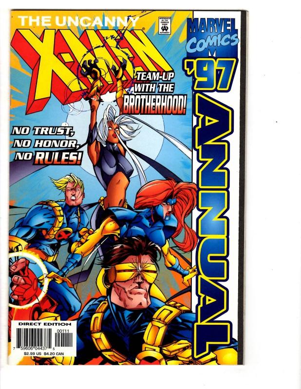 3 Uncanny X-Men Marvel Comic Books # 457 468 Annual '97 Storm Nightcrawler CB1
