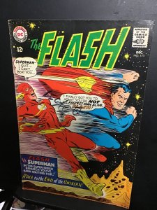 The Flash #175 (1967) mid high-grade superman/flash race FN/VF big. arrival date