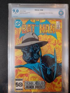 ​BATMAN #386 CBCS 9.0 1ST APPEARANCE OF& ORIGIN OF BLACK MASK