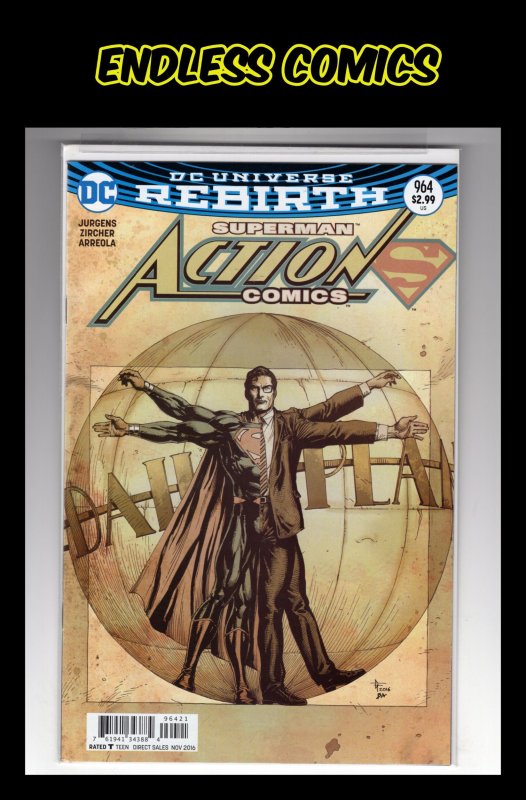 Action Comics #964 Variant Cover (2016)   / HCA2