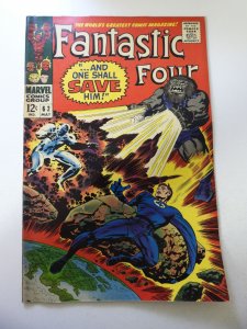 Fantastic Four #62 (1967) VG Condition manufactured w/ only 1 staple