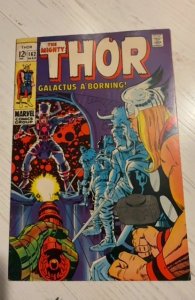 THOR #162 1969 SILVER AGE 3.5 BEGINNING OF GALACTUS ORIGIN! KIRBY ART! KEY!!