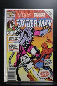 Web of Spider-Man #17 Newsstand Edition (1986)