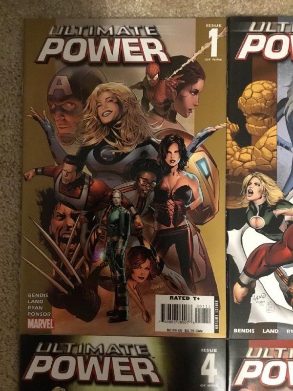 Marvel Ultimate Power 1-9 Complete Set