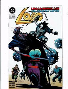 Lot Of 3 Lobo DC Comics Unamerican Gladiators & Infanticide # 2 + # 1 93' J151