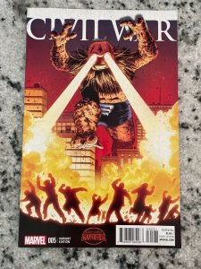 Civil War # 5 VF/NM Variant Cover Marvel Comic Book Secret Wars Avengers 13 J856