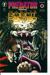 Dark Horse Comics! Predator vs. Magnus Robot Fighter #1 (of 2)!