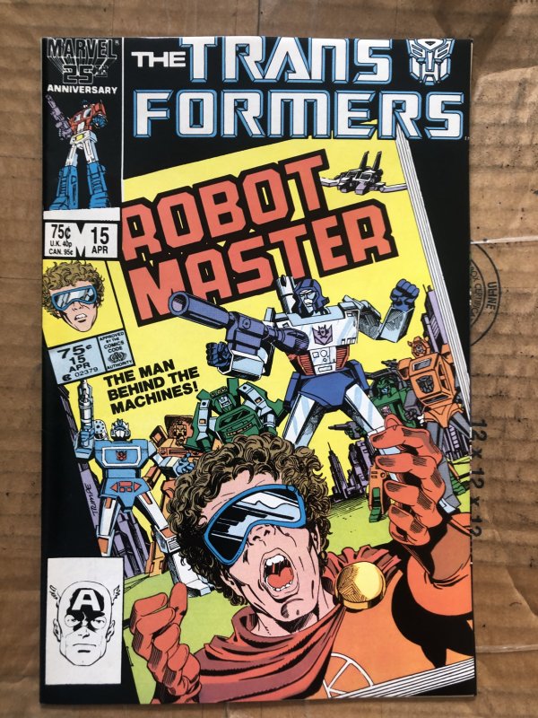 The Transformers #15 Direct Edition (1986)