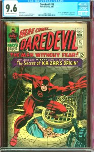 Daredevil #13 CGC Graded 9.6