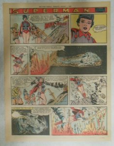 bvSuperman Sunday Page #1031 by Wayne Boring from 8/2/1959 Tabloid Page Size