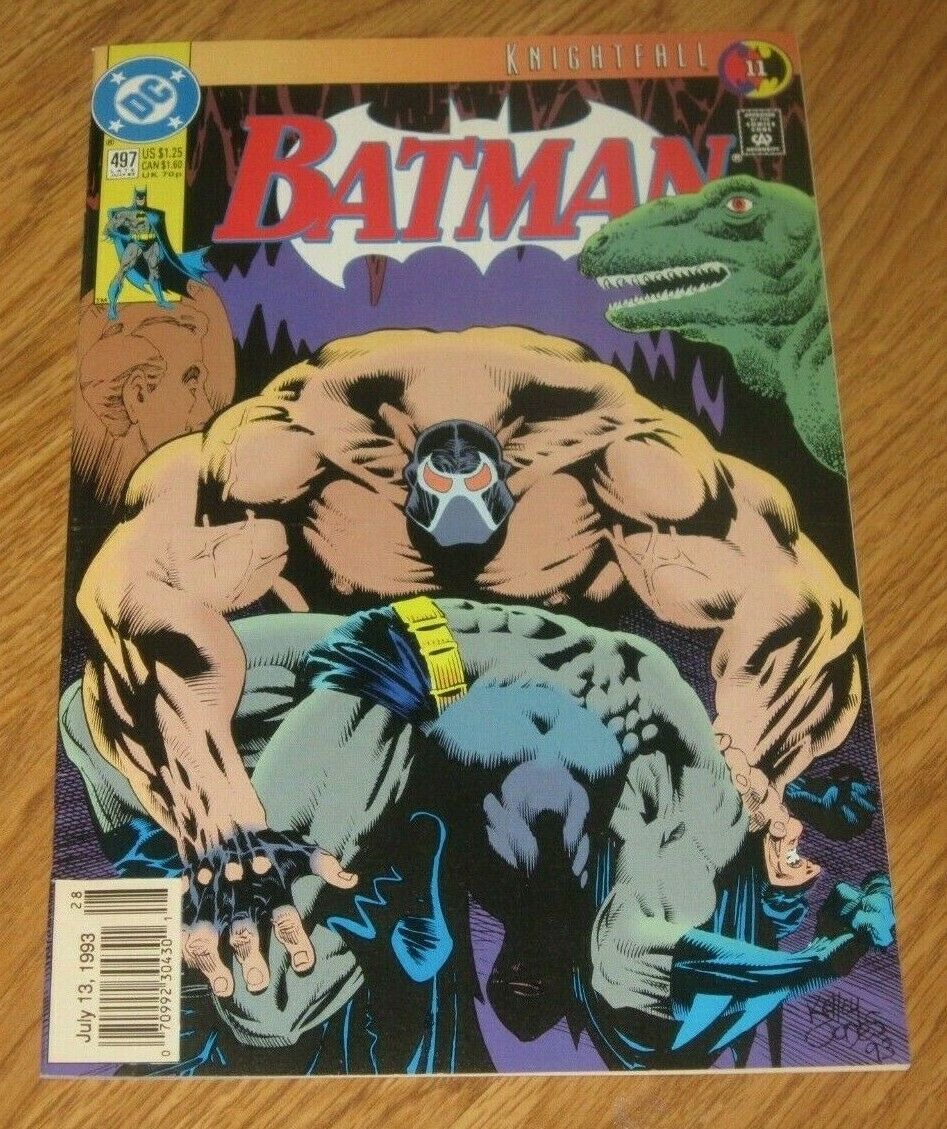 Batman #497 VF/NM High Grade Bane Breaks Batman's Back DC Comic Newsstand  Key!! | Comic Books - Modern Age, DC Comics, Batman, Superhero / HipComic