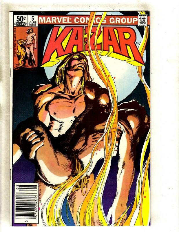 Lot Of 11 Ka-Zar Marvel Comic Books # 1 2 3 4 5 6 7 8 9 10 11 Zabu Savage JF14