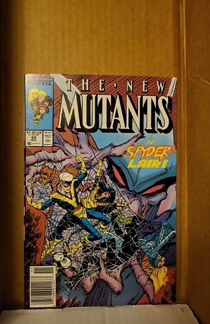The New Mutants #66 through 70 (1988)