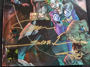 Detective Comics 1000 TPB - Signed 3x / Silver Foil Variant (9.2ob) 2019