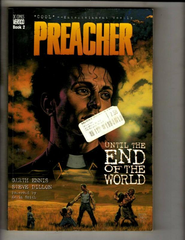 Preacher Vol # 2 Until End Of World DC Vertigo TPB Graphic Novel Comic Book J324