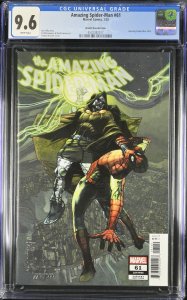 AMAZING SPIDER-MAN #61 MARVEL COMICS 2024 1:25 SIMONE BIANCHI VARIANT CGC 9.6 NM