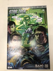 Star Trek/green Lantern # 1 (2015)  Signed Neal Adams • DC Comics • IDW •Johnson