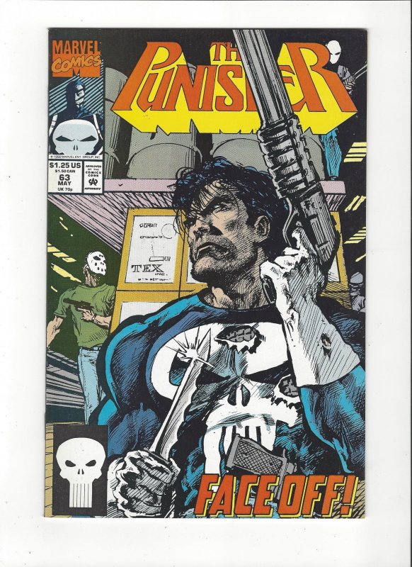 The Punisher #63 (1987)  Face Off  Marvel Comics NM