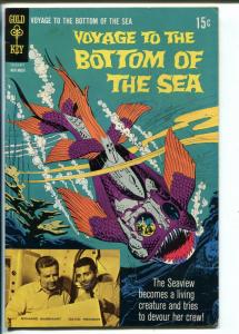 Voyage To The Bottom Of The Sea #14 1968-Gold Key-Richard Basehart-TV photo-G/VG