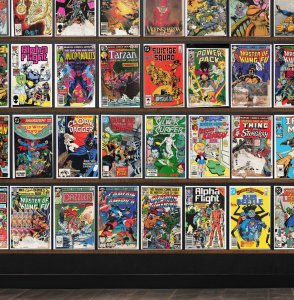 Huge Lot 150+ Comics with Conan The Barbarian, Alpha Flight & More!