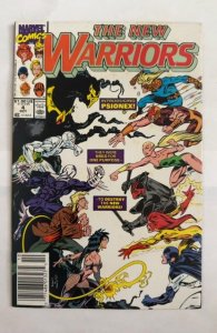 The New Warriors #4 (1990) NEWSSTAND EDITION