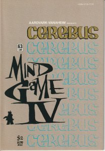 Cerebus #63 Aardvark-Vanaheim Comic VF/VF+