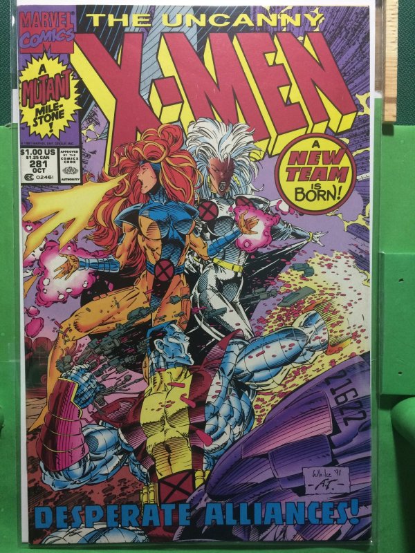 The Uncanny X-Men #281 A New Team is Born!