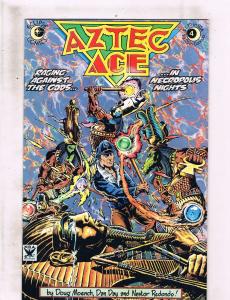 Lot of 10 Aztec Ace Eclipse Comic Books # 1 2 3 4 5 6 7 8 9 10 WT6