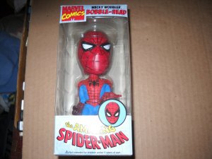 2008 Marvel Wacky Wobbler Bobble Head-Amazing Spider-Man