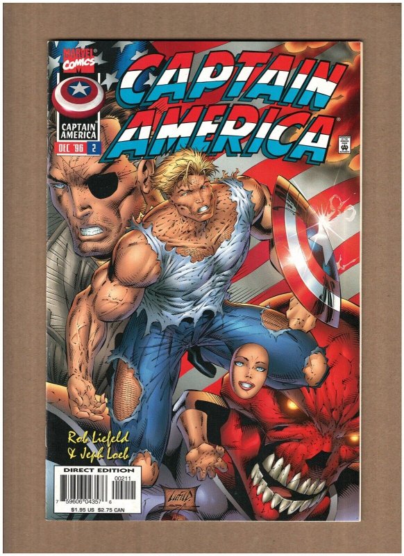Captain America #2 Marvel Comics 1996 Rob Liefeld VF 8.0