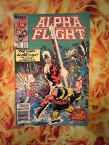 Alpha Flight #17 Newsstand Edition (1984) - VF/NM
