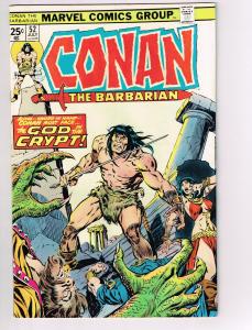 Conan The Barbarian # 52 VF/NM Marvel Comic Book Canning PEDIGREE Collection D16