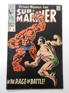 Sub-Mariner #8 (1968) VG+ Condition