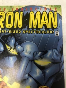 Iron Man (2000) # 25 Variant Marvel Comics * Kurt Busiek * Signed Rob Hunter