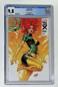 X-Men #33 Nakayama Cover (2024) X-Men CGC 9.8