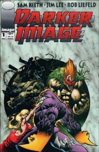 Darker Image 1-C Polybagged with Bloodwulf Trading Card VF/NM