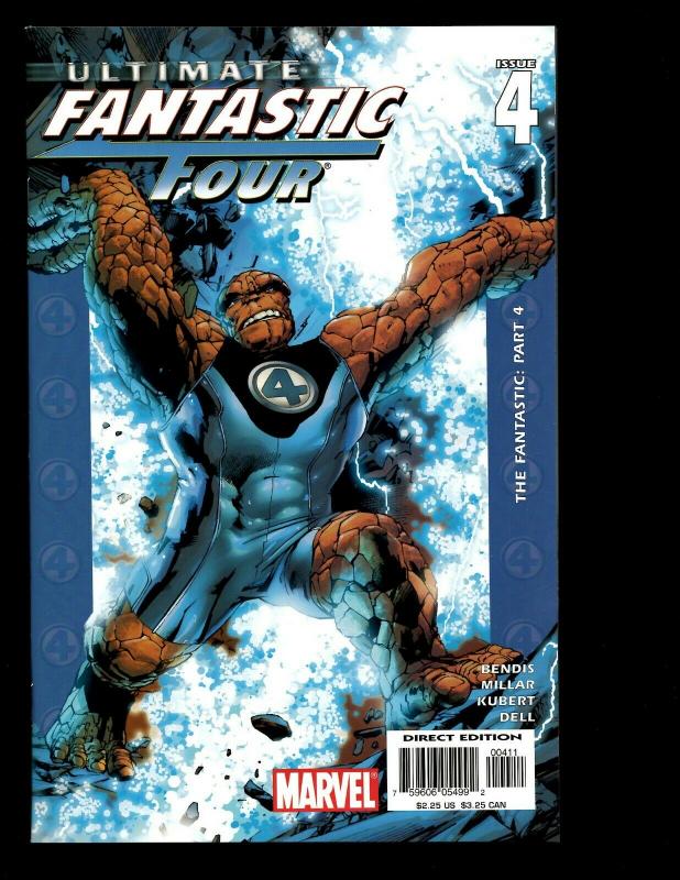 Lot Of 12 Ultimate Fantastic Four Marvel Comics # 1 2 3 4 5 6 7 8 9 10 11 12 SM7