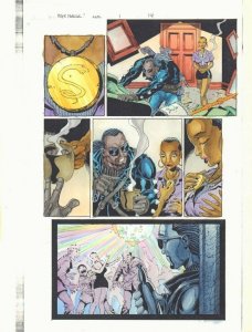 Spider-Man '97 #1 p.14 Color Guide Art - Shotgun and Glory Grant by John Kalisz