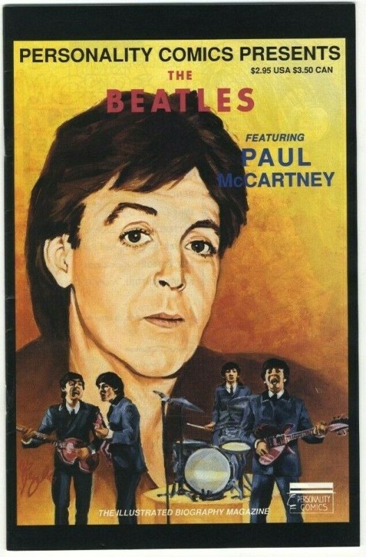 Personality Comics Presents The Beatles #2 Paul McCartney - 1991 