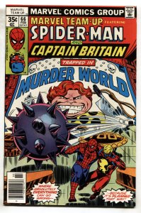 Marvel Team-up #66-SPIDER-MAN and Captain Britain NM-