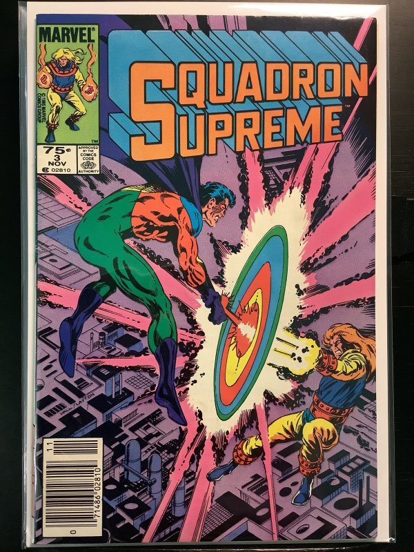 Squadron Supreme #3 Newsstand Edition (1985)