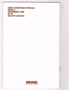 Michaelangelo Christmas Special # 1 NM Mirage Studios Comic Book TMNT Turtle J48