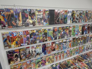 Huge Lot 150 Comics W/ X-Men, Spider-Man, Superman, +More! Avg VF- Condition!