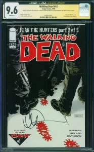 Walking Dead #63 CGC/JSA 9.6 Signed x 3
