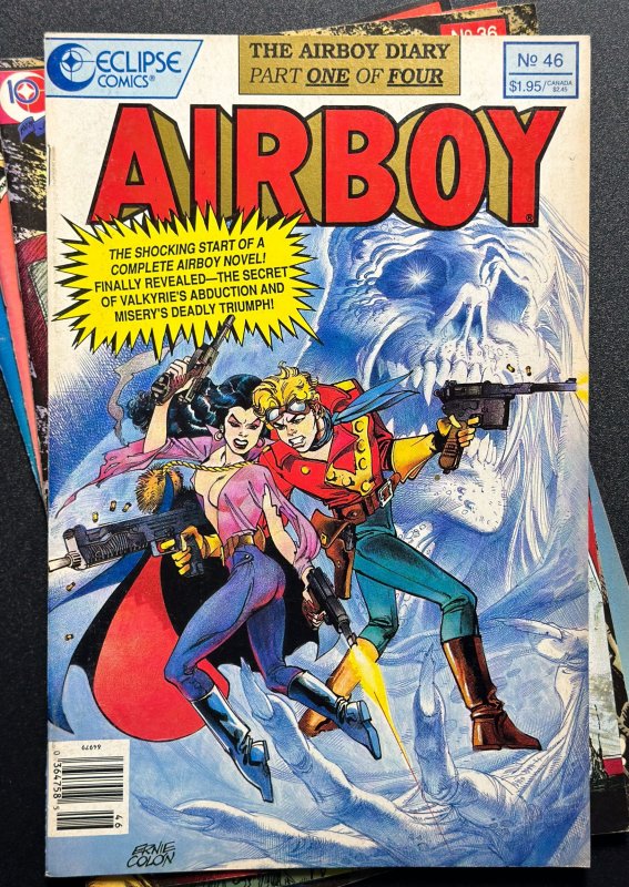 Airboy #1 + other issues [Lot of 4 books] (1989)