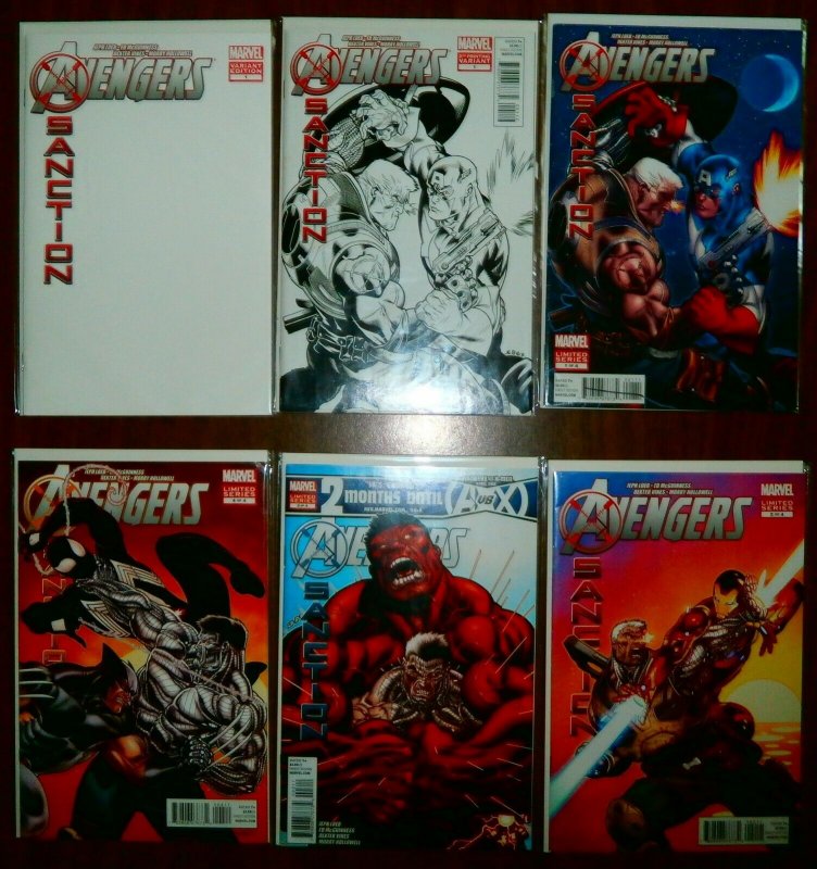 Cable V1 lot + Avengers: X-Sanction #1-4 Cyclops Phoenix, comic book lot of 63