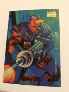 CABLE #17 card : 1994 Marvel Masterpieces, NM; Hilderbrandt art