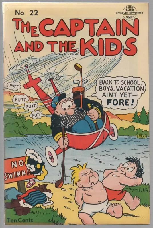 CAPTAIN & THE KIDS  22 FR-G 1951